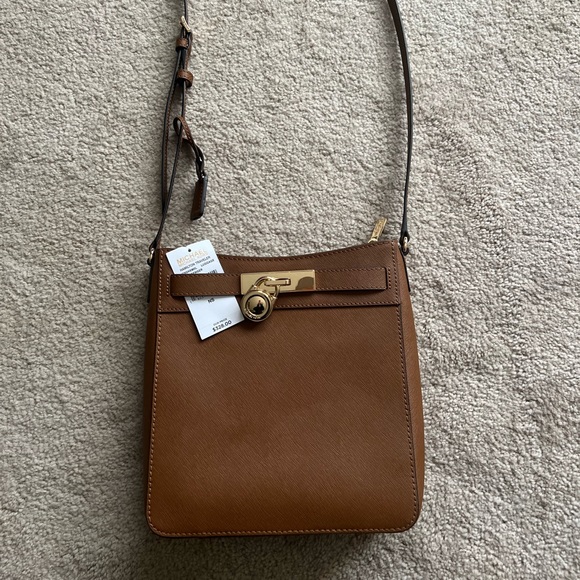Brown leather michael kors purse - Picture 1 of 6